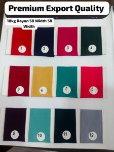 18kg Rayon 62 Peak 58 Width