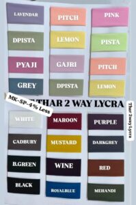 Thar 2way Lycra 54 Width