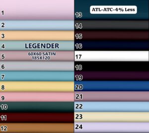 Legender 60*60 Satin