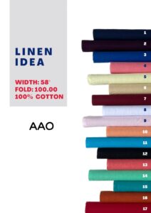 Idea 100% Cotton Linen