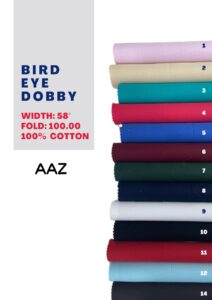 Bird Eye Dobby 100% Cotton