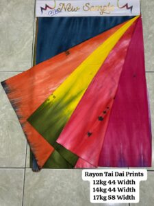 Rayon Tai Dai Prints Export Quality