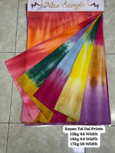 Rayon Tai Dai Prints Export Quality
