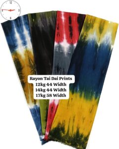 Rayon Tai Dai Prints Export Quality