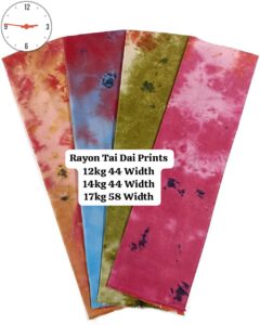 Rayon Tai Dai Prints Export Quality