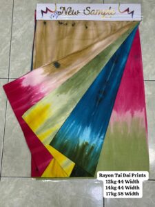 Rayon Tai Dai Print Export Quality