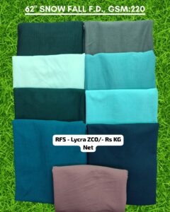 Snofall FD 220 Gsm Lycra