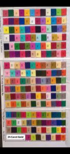 24 Carat Gold 100% Cotton Poplin Dyed Fabrics