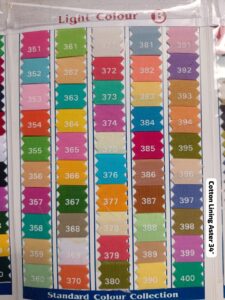 Heavy Cotton Lining Aster Dyed Fabrics