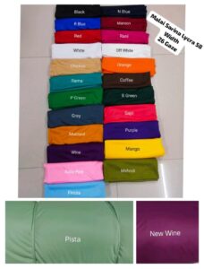 26 Gaze Malai Sarina Lycra Dyed