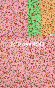 PC Cotton Flower Prints